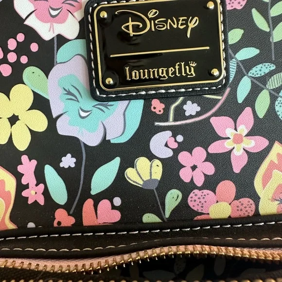 Loungefly Disney Alice & Winderland Mini Backpack - Picture 6 of 7